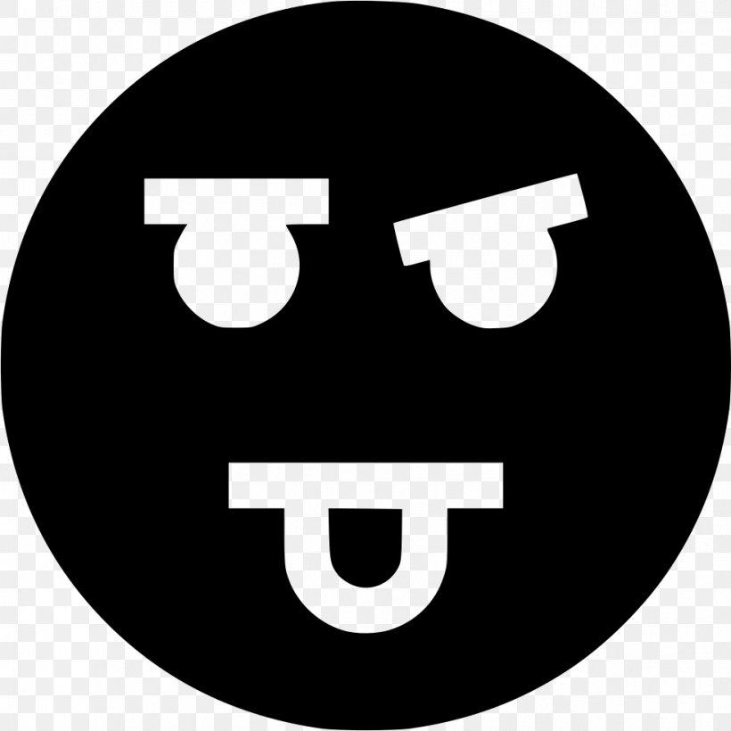 Emoticon Smiley Emoji Symbol, PNG, 981x982px, Emoticon, Black, Black And White, Crying, Emoji Download Free