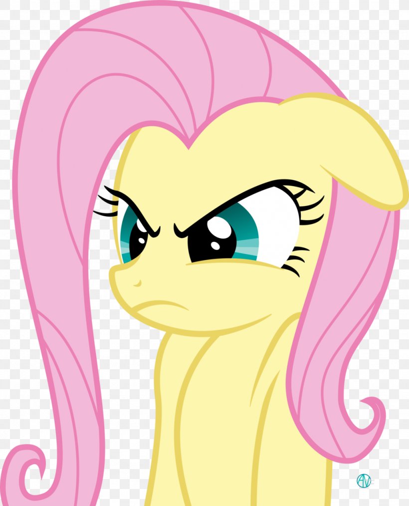 Fluttershy Pony Horse Equestria, PNG, 1024x1267px, Watercolor, Cartoon, Flower, Frame, Heart Download Free