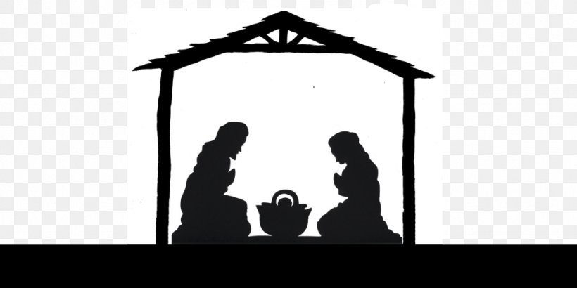 Christmas Nativity Scene Manger Clip Art, PNG, 1024x512px, Christmas, Arch, Bethany Baptist Church, Black, Black And White Download Free