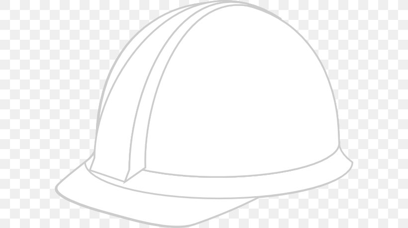 Hard Hat White Line Art, PNG, 600x459px, Hat, Clothing, Coloring Book, Hard Hat, Headgear Download Free