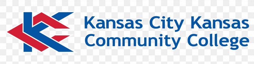 Kansas City Kansas Community College Logo Organization, PNG, 2134x542px, Logo, Area, Banner, Blue, Brand Download Free