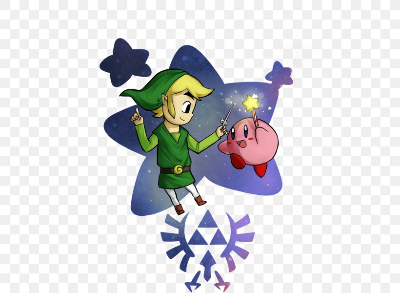 The Legend Of Zelda: The Wind Waker Zelda II: The Adventure Of Link Kirby, PNG, 600x600px, Legend Of Zelda The Wind Waker, Art, Cartoon, Christmas, Christmas Decoration Download Free