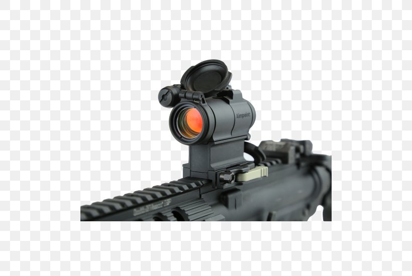 Aimpoint AB Aimpoint CompM4 Reflector Sight Red Dot Sight Firearm, PNG, 500x550px, Watercolor, Cartoon, Flower, Frame, Heart Download Free