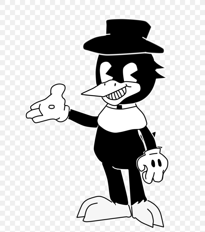 Clip Art Bendy And The Ink Machine Cartoon Drawing Line Art, PNG, 689x925px, Bendy And The Ink Machine, Art, Artwork, Black, Black And White Download Free