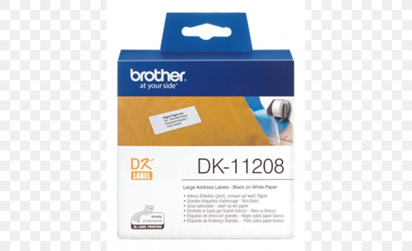 Label Printer Brother Industries Paper Printing, PNG, 500x500px, Label Printer, Brand, Brother Industries, Brother Ptouch, Die Cutting Download Free