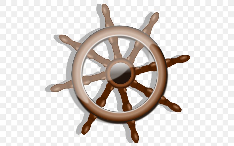 Ship's Wheel Rudder Clip Art, PNG, 512x512px, Ship, Boat, Maritime Transport, Motor Vehicle Steering Wheels, Rudder Download Free