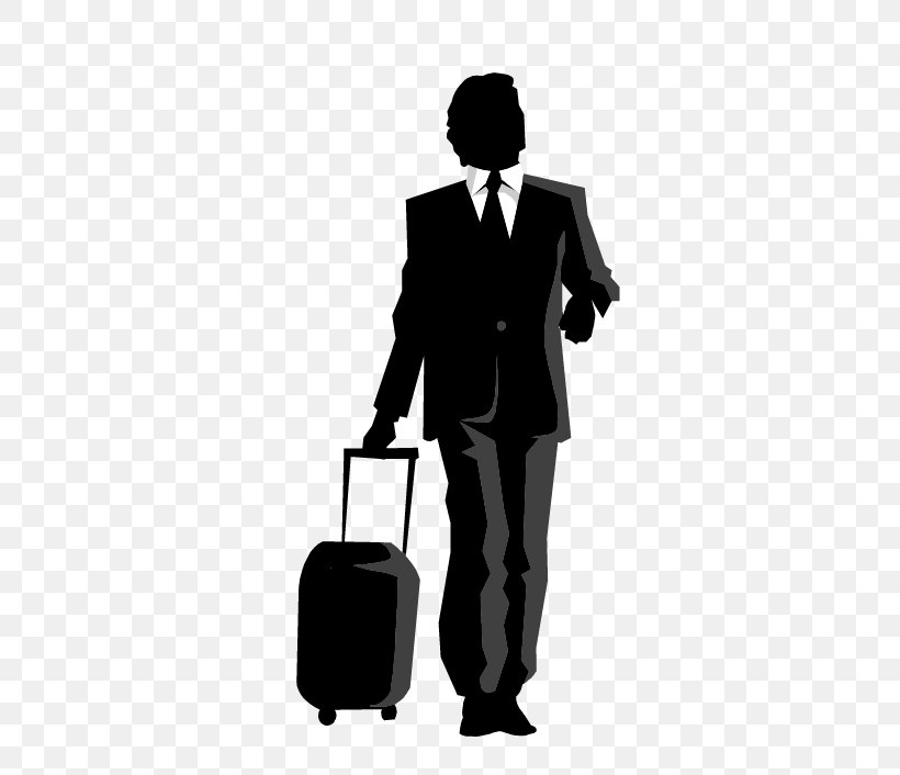 Silhouette Businessperson Drawing Clip Art, PNG, 408x706px, Silhouette, Black And White, Business, Business Executive, Businessperson Download Free