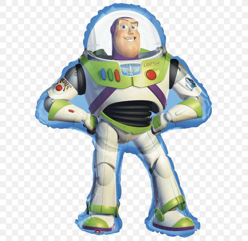 Toy Story 2: Buzz Lightyear To The Rescue Toy Story 2: Buzz Lightyear To The Rescue Sheriff Woody Balloon, PNG, 600x798px, Buzz Lightyear, Action Toy Figures, Balloon, Barbie, Birthday Download Free