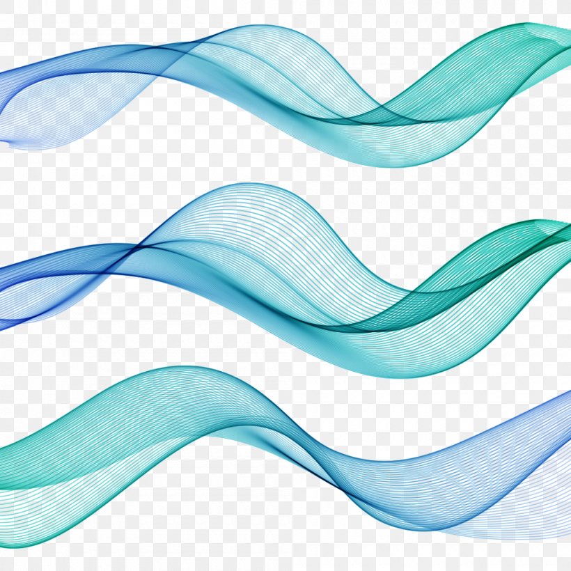 Wave Line Blue, PNG, 1000x1000px, Wave, Aqua, Azure, Blue, Color Download Free