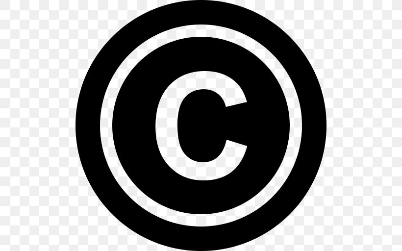 Icon Copyright Symbol The Noun Project Font Awesome, PNG, 512x512px, Copyright Symbol, All Rights Reserved, Black And White, Brand, Closed Circuit Television Download Free