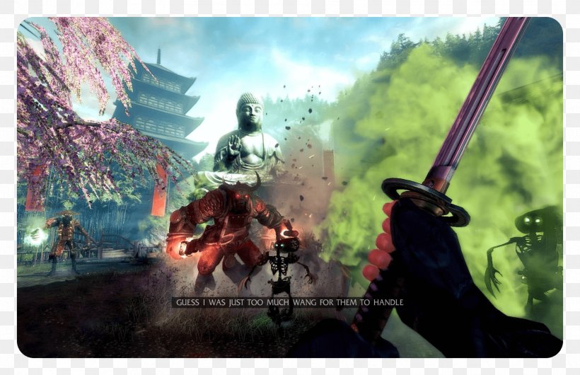 Shadow Warrior 2 PlayStation 4 Hard Reset Duke Nukem, PNG, 1784x1154px, 3d Realms, Shadow Warrior, Adventurer, Devolver Digital, Duke Nukem Download Free