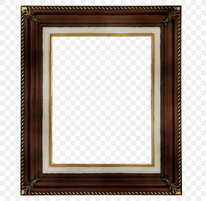 Vintage Ornament Frame, PNG, 800x800px, 4 Vintage Ornate Baroque French, Watercolor, Antique, Brown, Inline Ovals Download Free