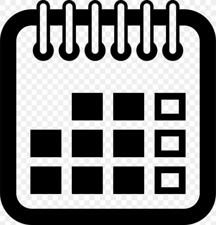 Clip Art Calendar Date, PNG, 940x980px, Calendar, Area, Black, Black And White, Brand Download Free