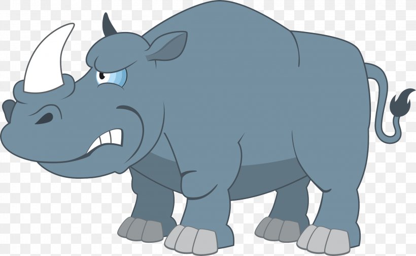 Rhinoceros Cartoon Illustration, PNG, 2212x1362px, Rhinoceros, African Elephant, Carnivoran, Cartoon, Cattle Like Mammal Download Free