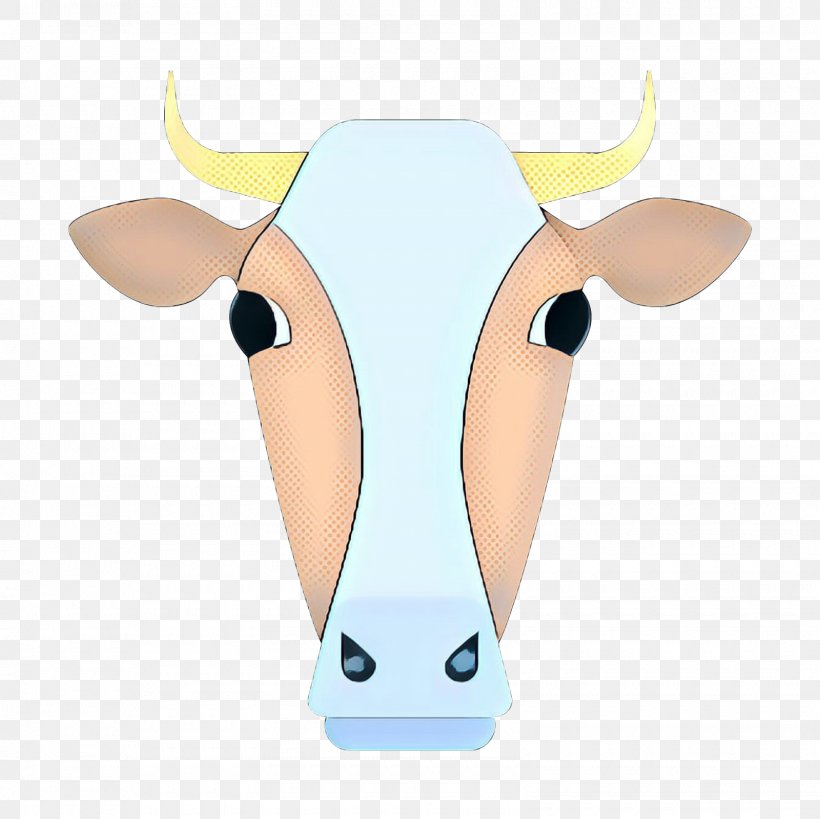 Bovine Clip Art Cow-goat Family, PNG, 1600x1600px, Pop Art, Bovine, Cowgoat Family, Retro, Vintage Download Free