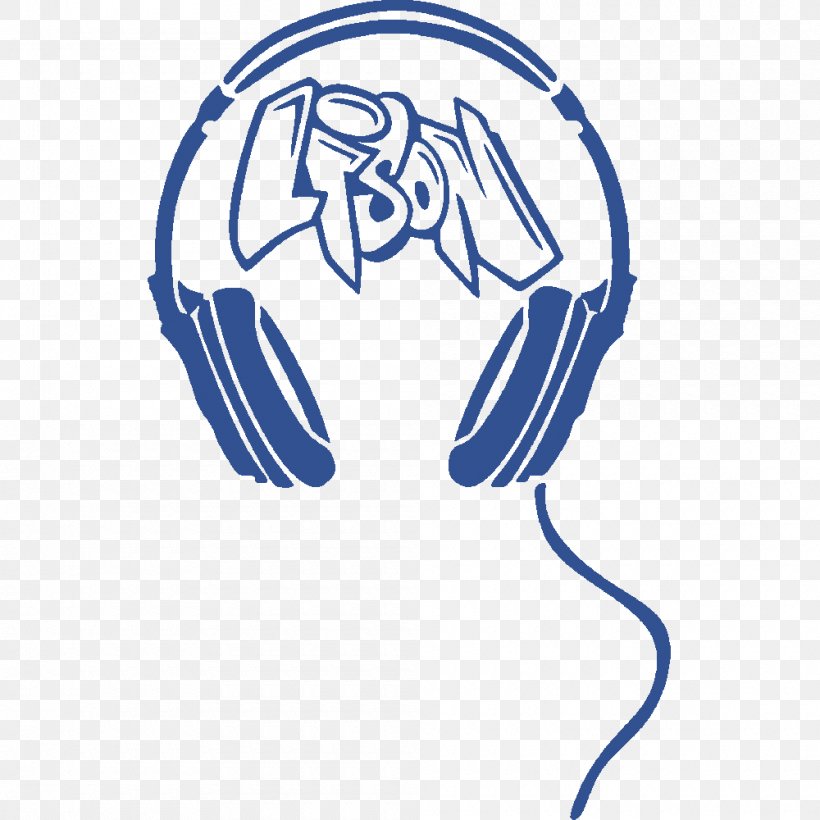 Clip Art Deejay Sticker For Apple MacBook Black Headphones Protective Gear In Sports Brain, PNG, 1000x1000px, Watercolor, Cartoon, Flower, Frame, Heart Download Free