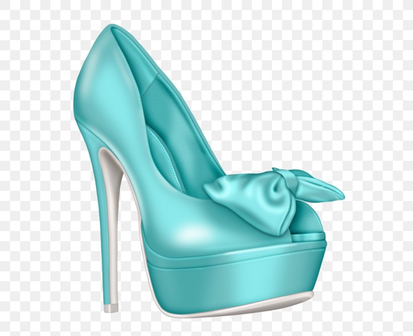 Cyan Shoe High-heeled Footwear Clip Art, PNG, 600x669px, Cyan, Aqua, Azure, Basic Pump, Blue Download Free
