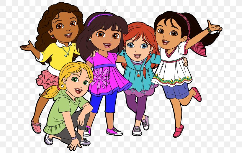 Dora And Friends: Into The City! Free Content Clip Art, PNG, 700x519px, Watercolor, Cartoon, Flower, Frame, Heart Download Free