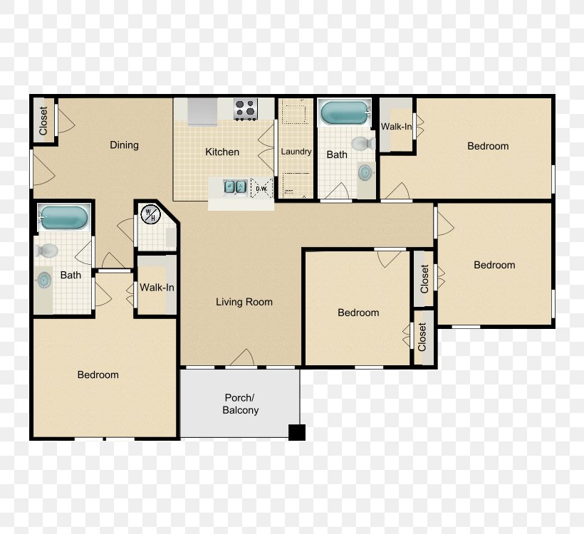 Floor Plan Sherman Henrietta Abbington Vista Apartments Denison, PNG, 750x750px, Floor Plan, Apartment, Brand, Denison, Henrietta Download Free