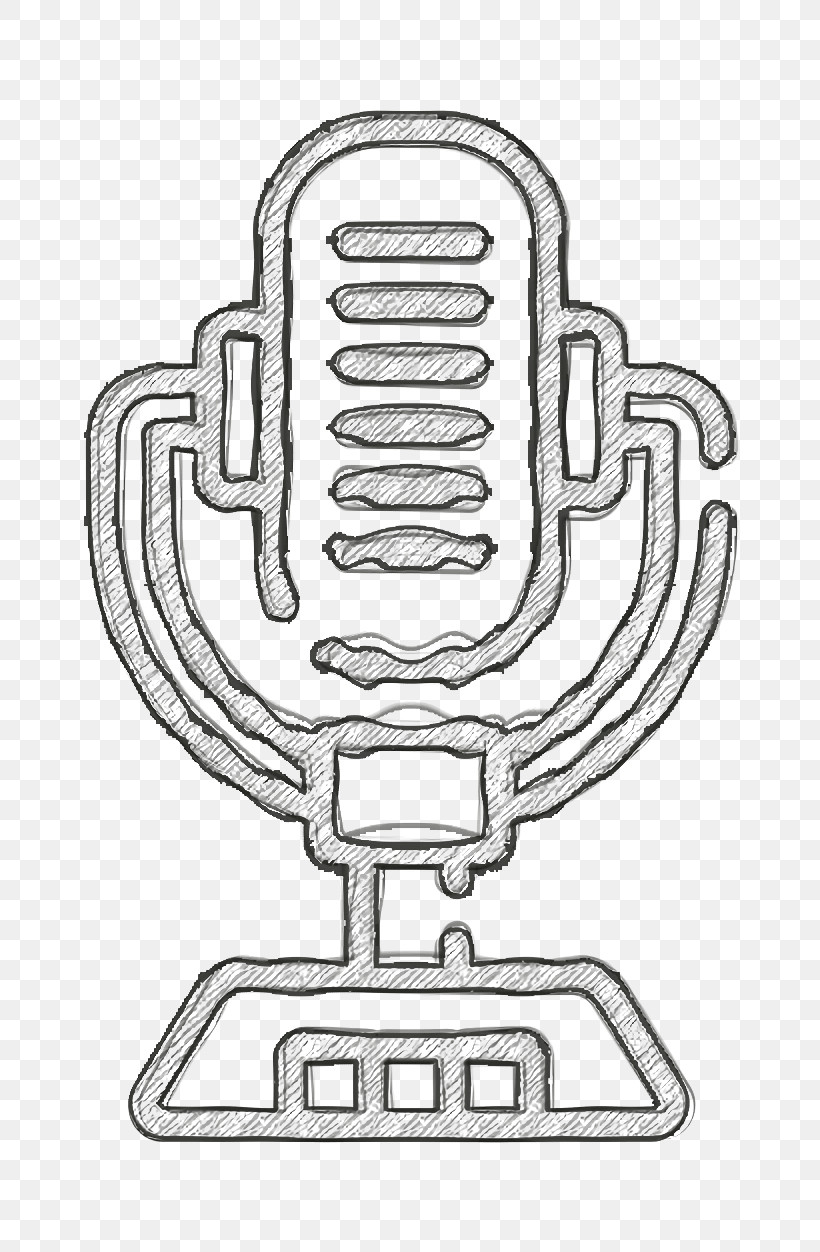 Radio Icon Microphone Icon Blogger And Influencer Essentials Icon, PNG, 812x1252px, Radio Icon, Blogger And Influencer Essentials Icon, Geometry, Line, Line Art Download Free