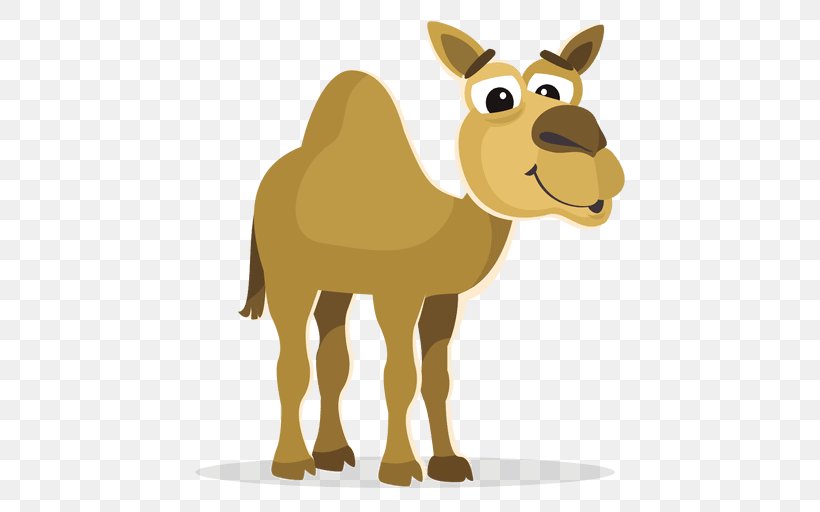 Bactrian Camel Dromedary Clip Art, PNG, 512x512px, Bactrian Camel, Arabian Camel, Camel, Camel Like Mammal, Cartoon Download Free