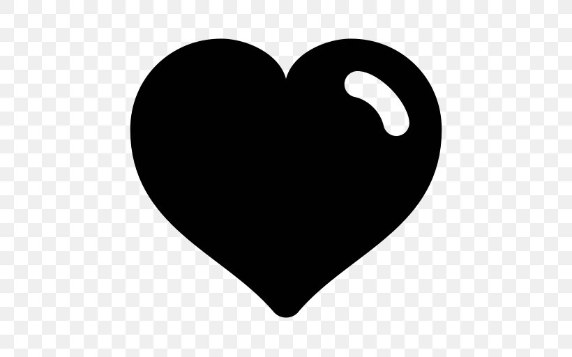 Heart Shape, PNG, 512x512px, Heart, Black, Black And White, Broken Heart, Love Download Free