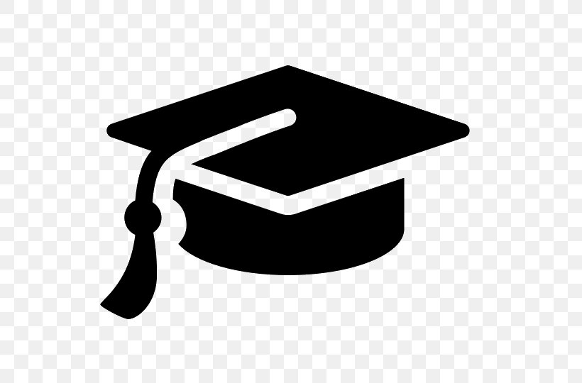 Square Academic Cap Graduation Ceremony Clip Art, PNG, 540x540px, Square Academic Cap, Academic Degree, Black And White, Cap, Diploma Download Free