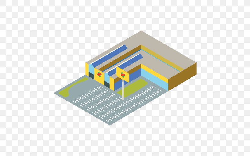 Supermarket Building, PNG, 512x512px, 3d Computer Graphics, Supermarket, Building, Commercial Building, Isometric Projection Download Free