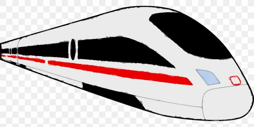 High-speed Rail Transport Railway Train Water Transportation, PNG, 960x480px, Watercolor, Bullet Train, Highspeed Rail, Mode Of Transport, Paint Download Free