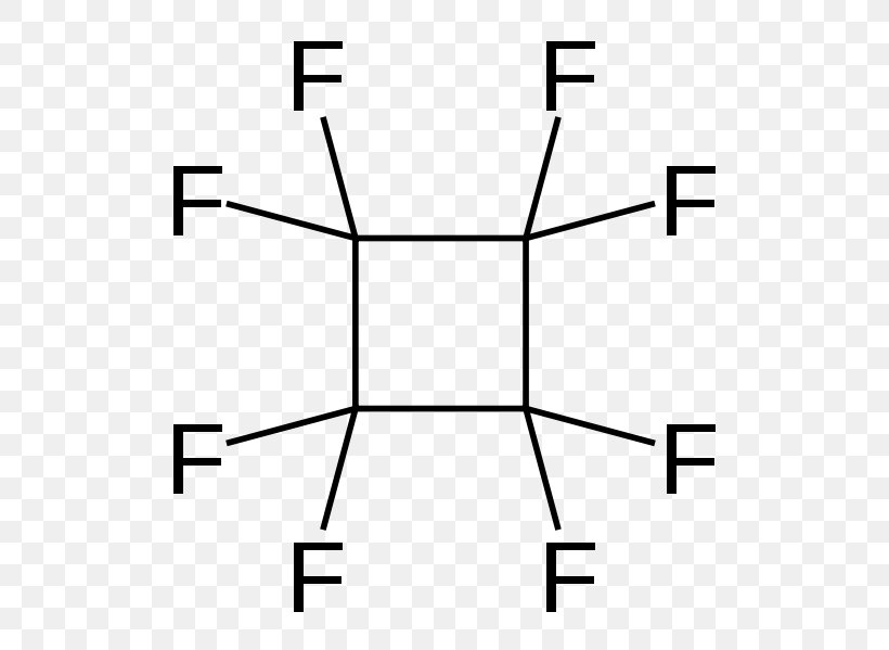 Octafluorocyclobutane Halocarbon Refrigerant, PNG, 571x599px, Halocarbon, Area, Black, Black And White, Butane Download Free