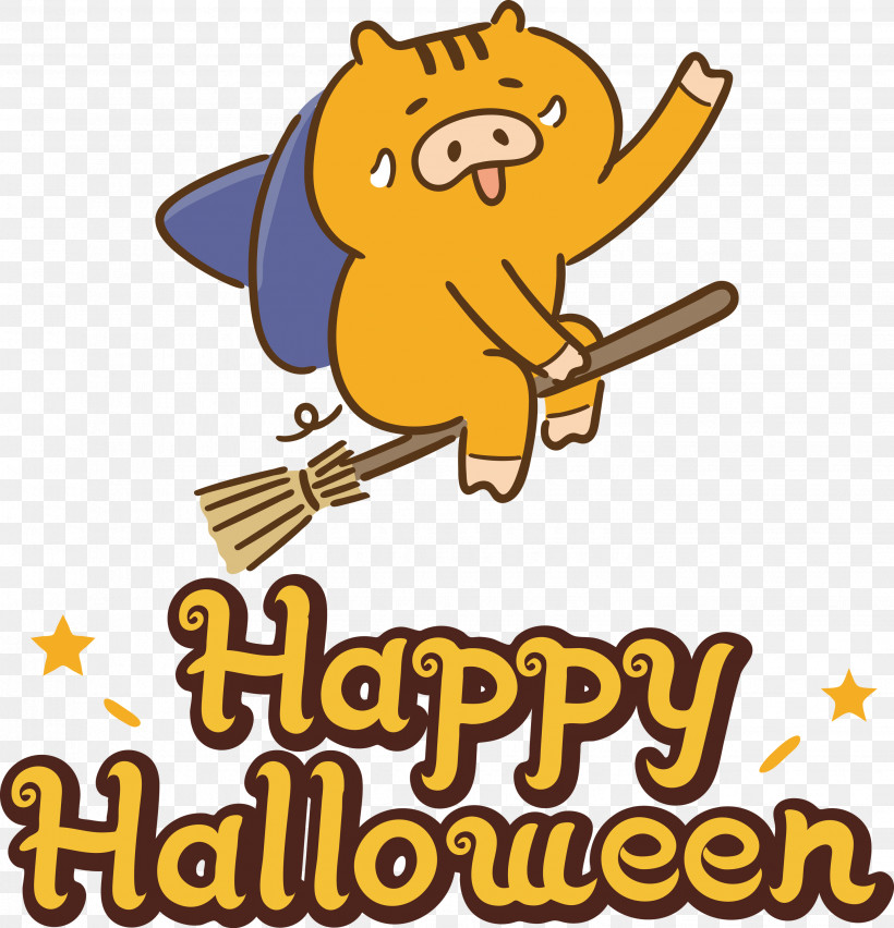Happy Halloween, PNG, 2884x3000px, Happy Halloween, Biology, Cartoon, Geometry, Line Download Free