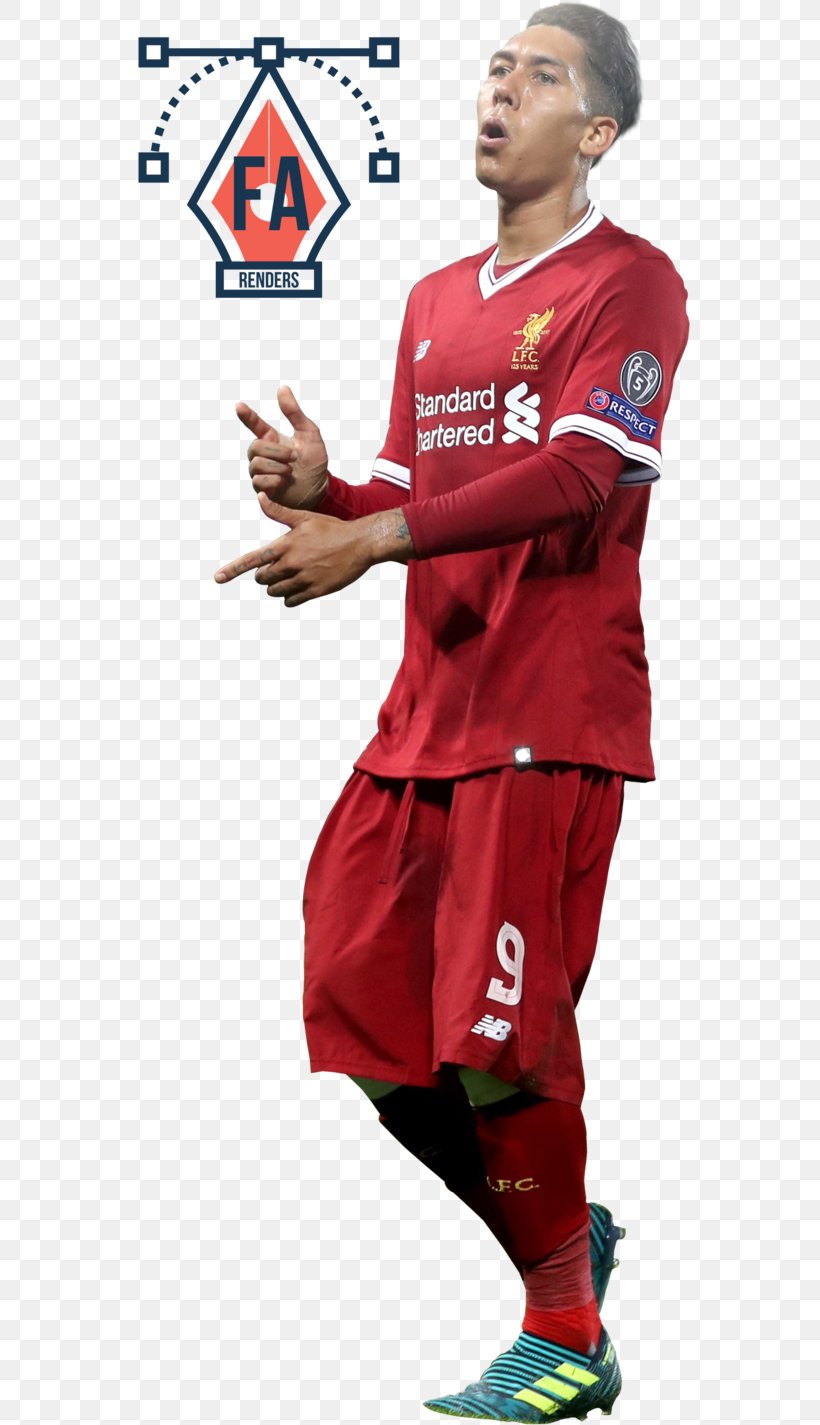 Roberto Firmino Liverpool F.C. 2017–18 UEFA Champions League Jersey Football, PNG, 560x1425px, Roberto Firmino, Clothing, Deviantart, Football, Football Player Download Free
