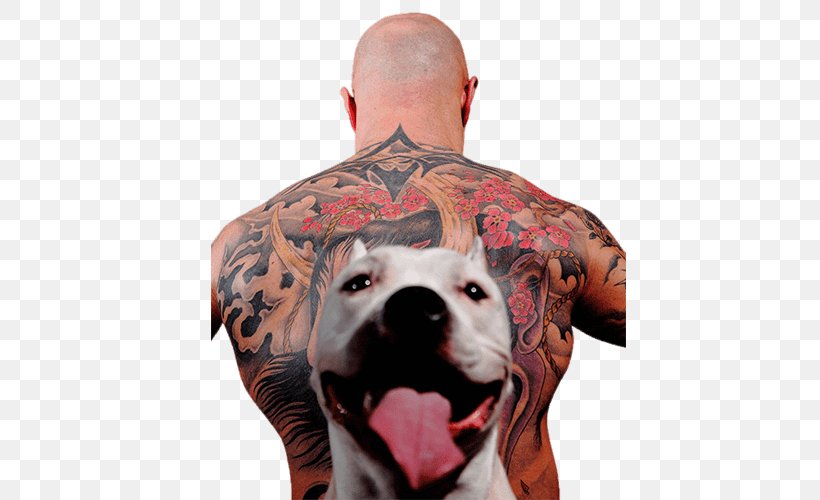 Tattoo Human Back Dog Breed Fashion, PNG, 500x500px, Tattoo, Analisi Delle Serie Storiche, Arm, Bull Terrier, Carnivoran Download Free