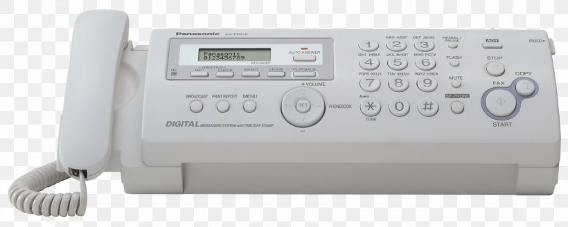 Fax Panasonic Canon Consumer Electronics Machine, PNG, 1700x681px, Fax, Canon, Consumer Electronics, Corded Phone, Electronics Download Free