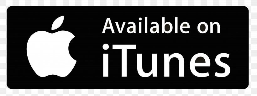 ITunes App Store Logo Podcast FCCFree Radio, PNG, 4500x1680px, Itunes, App Store, Area, Black, Black And White Download Free