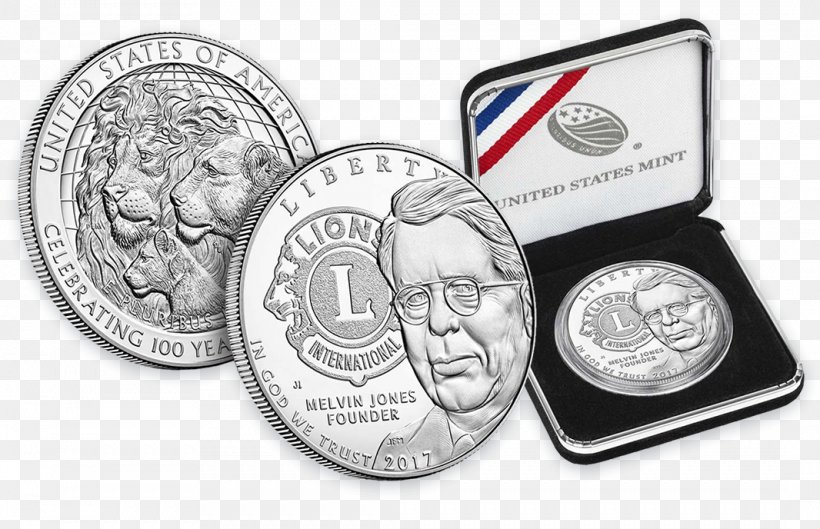 Dollar Coin Silver United States Lions Clubs International, PNG, 1066x688px, Coin, Cash, Currency, Dollar Coin, Dollar Sign Download Free