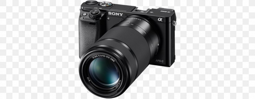 Sony α6000 Sony α6500 APS-C Sony ILCE Camera 索尼, PNG, 1014x396px, Apsc, Active Pixel Sensor, Binoculars, Camera, Camera Lens Download Free