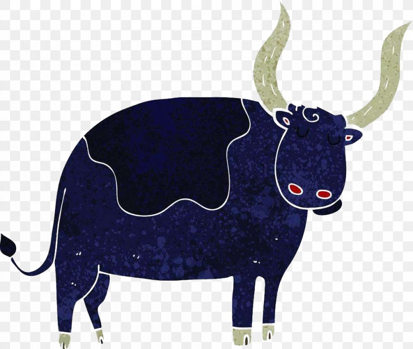 Cattle Ox Cartoon Illustration, PNG, 1000x847px, Cattle, Bull, Caricature, Cartoon, Cattle Like Mammal Download Free