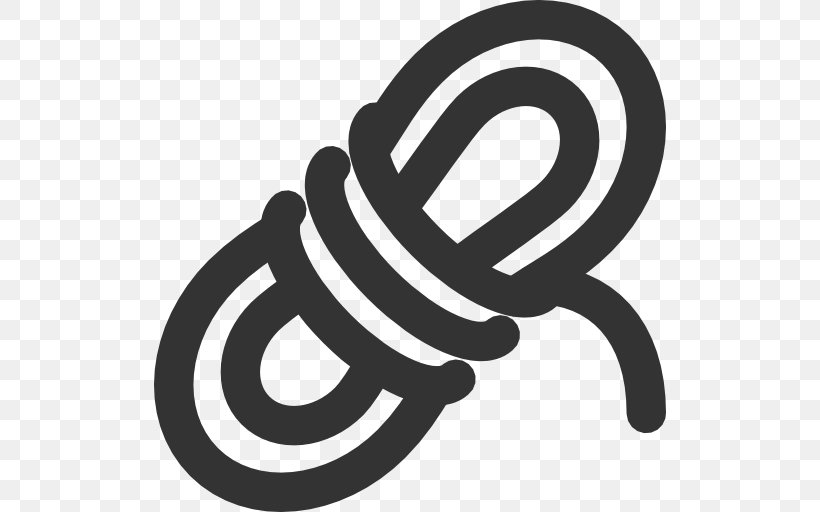 Rope Download Pixture Knot, PNG, 512x512px, Rope, Belaying, Black And White, Brand, Iconfactory Download Free
