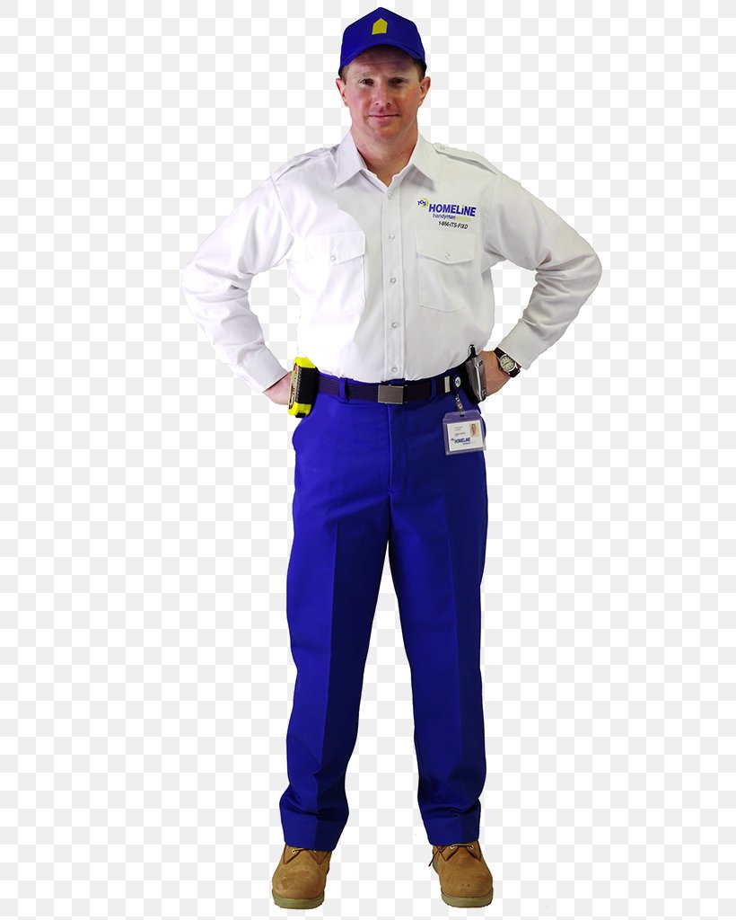 Handyman Home Repair Uniform Professional Job, PNG, 534x1024px, Handyman, Costume, Electric Blue, Home, Home Repair Download Free