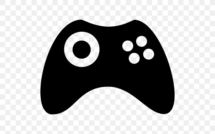 Joystick PlayStation 4 Game Controllers Video Game, PNG, 512x512px, Joystick, All Xbox Accessory, Black, Black And White, Game Controller Download Free
