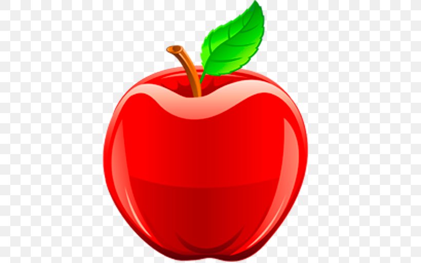 Clip Art Fruit Apple Image, PNG, 512x512px, Fruit, Apple, Computer Graphics, Diet Food, Food Download Free
