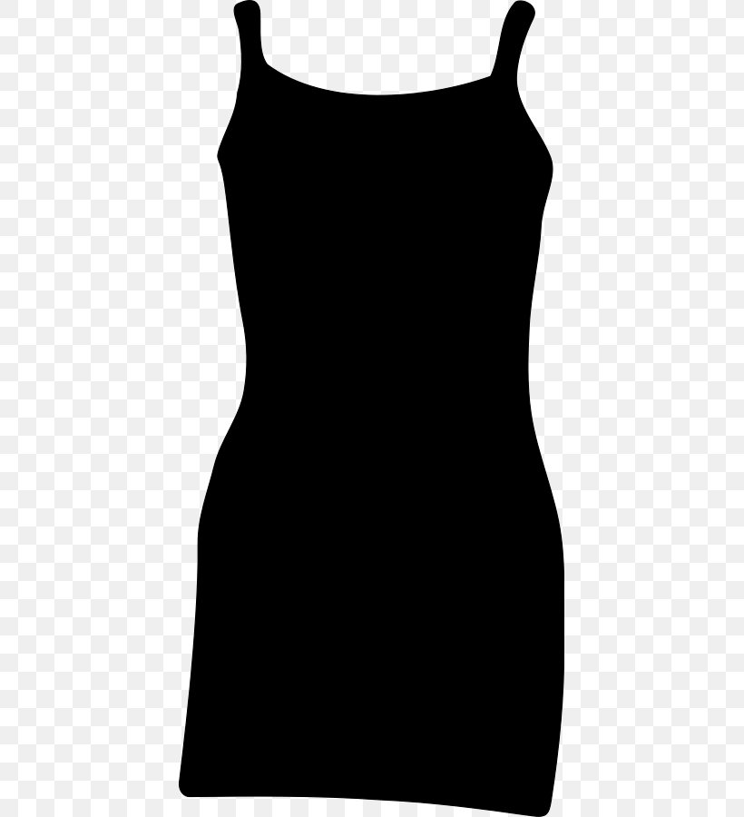 Little Black Dress Wedding Dress Clip Art, PNG, 425x900px, Little Black Dress, Black, Black And White, Bride, Bridesmaid Dress Download Free