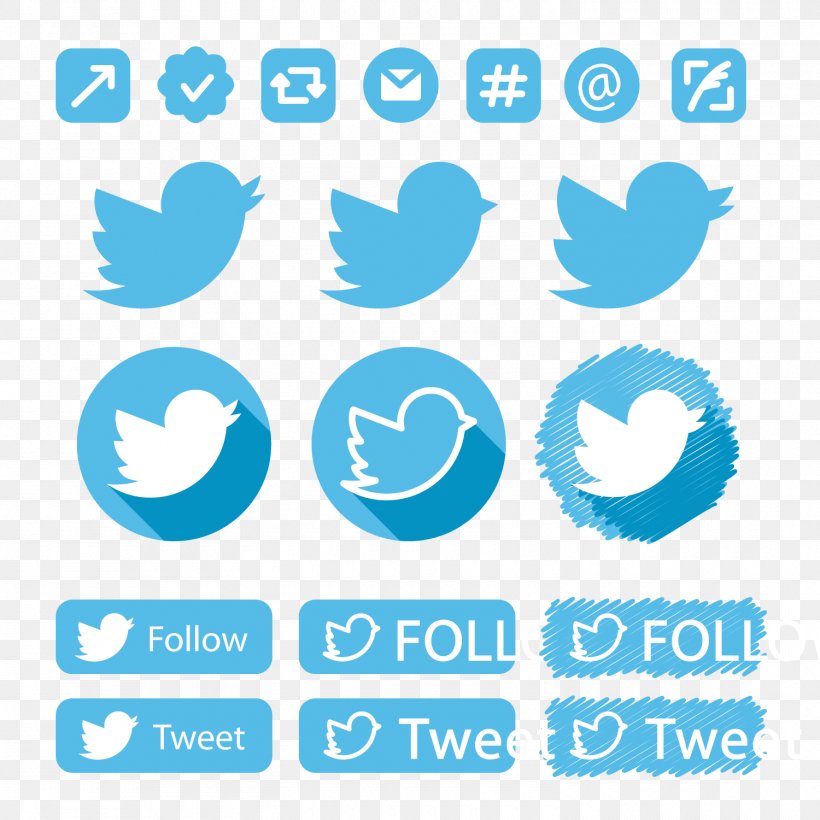 Social Media Twitter Icon, PNG, 1500x1500px, Social Media, Area, Blue, Brand, Clip Art Download Free