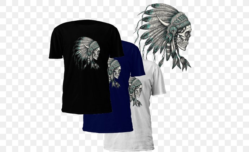 T-shirt War Bonnet Clothing Hoodie, PNG, 500x500px, Tshirt, Clothing, Clothing Sizes, Collar, Feather Download Free