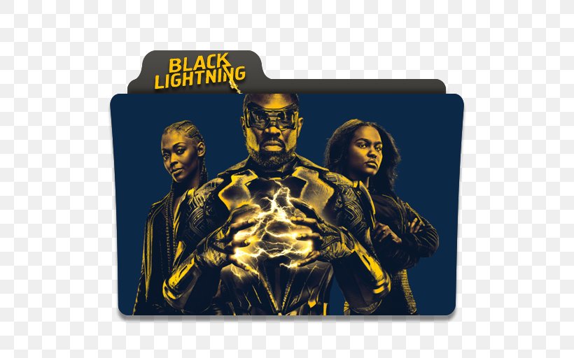 Black Lightning Thunder The CW Television Network Television Show, PNG, 512x512px, Lightning, Arrowverse, Black Lightning, Cress Williams, Cw Television Network Download Free