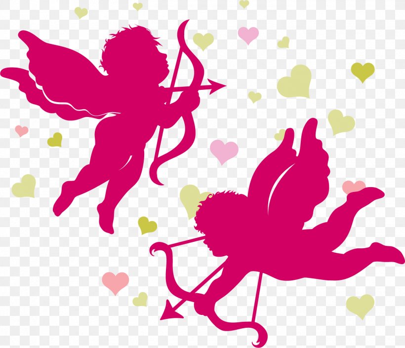 Cupid Valentine's Day Clip Art, PNG, 1418x1220px, Cupid, Art, Artwork, Butterfly, Drawing Download Free