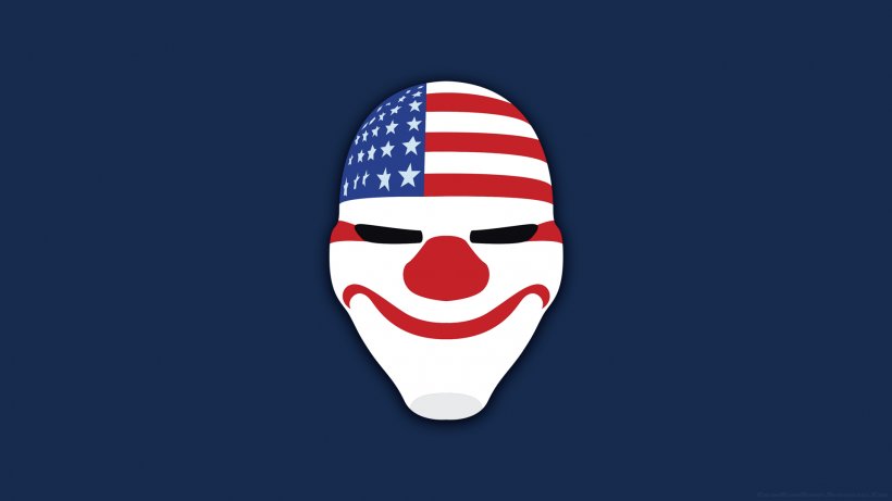 Payday 2 Payday: The Heist Dallas Desktop Wallpaper Wallpaper, PNG, 1920x1080px, Payday 2, Clown, Computer Software, Dallas, Dallas County Texas Download Free