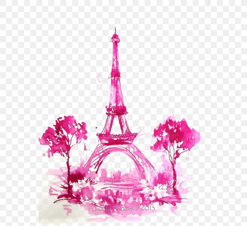 Eiffel Tower Wallpaper, PNG, 564x752px, Eiffel Tower, Art In Paris, Drawing, Magenta, Paris Download Free
