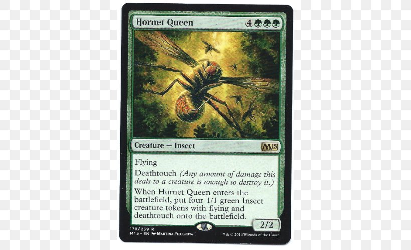 Magic: The Gathering Commander Hornet Queen Creature, PNG, 500x500px, Magic The Gathering, Card Game, Collectible Card Game, Creature, Fauna Download Free